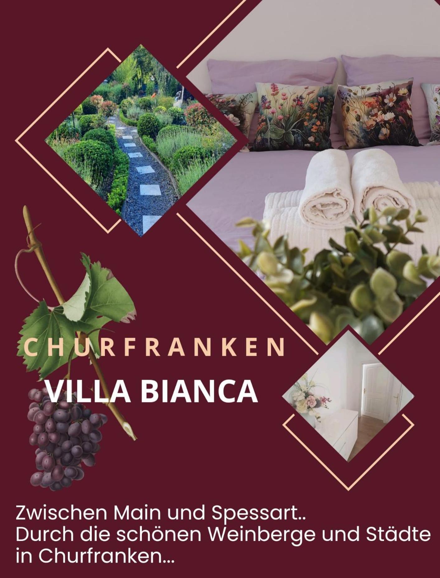 Villa Bianca - Holiday & Business Elsenfeld Esterno foto